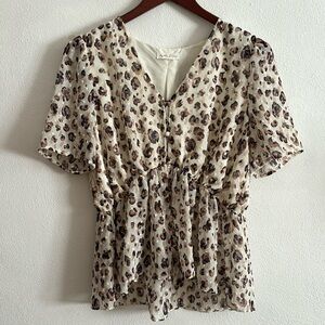 by the River Blouse- Size Large